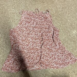 Floral Print Tank Top